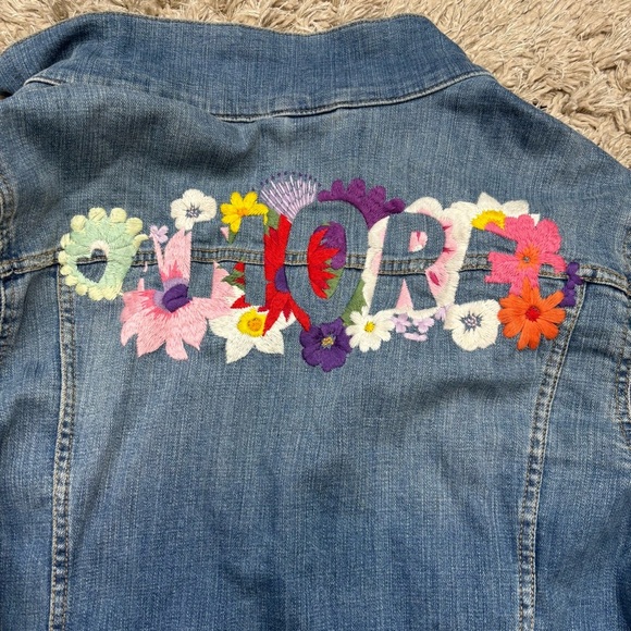 Anthropologie Classic Blue Jean Jacket - Picture 3 of 9